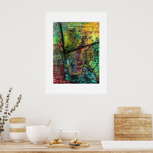 De magische flute poster (Keuken)