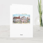 De magische groet van de Verjaardag van de Douane Kaart (Achterkant)