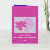 De magische Kaart van Bloemen (Achterkant)