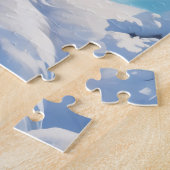 De magische katachtige van de winter: legpuzzel (Zijkant)