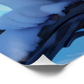 De magische katachtige van de winter perfect poster (Hoek)