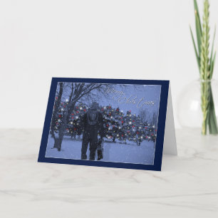 De magische Kerstkaart van de Gitaar Feestdagen Kaart