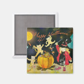 De magische ketel van de kleine heks: Halloween ma Magneet (Voorkant / Achterkant)