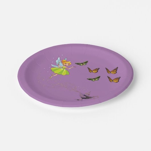 De magische lamp papieren bordje (Gekanteld)