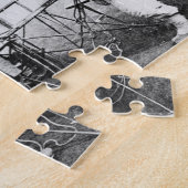 De magische lantaarn, c.1870 (b/w foto) legpuzzel (Zijkant)