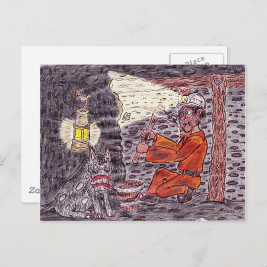 De Magische Mijner Briefkaart (Voorkant / Achterkant)