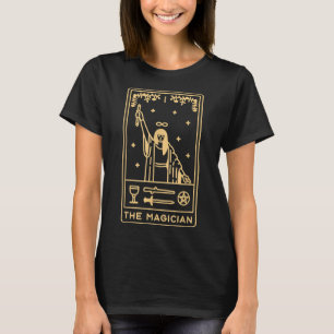 De Magische Mystical Tarot Card Black Magic T-shirt