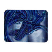 De 'Magische Night' Drakenfantasie van Renee Lavoi Magneet (Horizontaal)