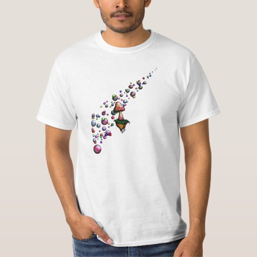 De Magische paddenstoel T-shirt (Voorkant)