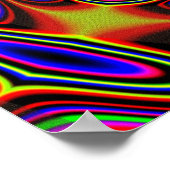 "De magische paddenstoelen in het zuiden van Wajak Poster (Hoek)