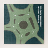 De Magische Ronde, Swindon, Engeland Legpuzzel (Horizontaal)