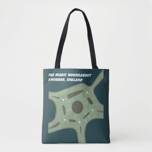 De Magische Ronde, Swindon, Engeland Tote Bag (Voorkant)