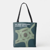 De Magische Ronde, Swindon, Engeland Tote Bag (Achterkant)