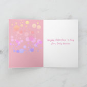 De magische Roze Kaart van de dag van Valentijn ` (Binnen)