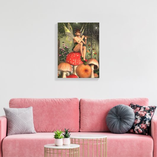 De Magische Speler van de Bot Canvas Afdruk (Insitu (Woonkamer))