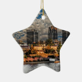 De Magische Stad Keramisch Ornament (Rechts)