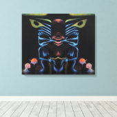 De Magische Tiki Canvas Afdruk (Insitu (Houten vloer))