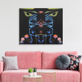 De Magische Tiki Canvas Afdruk (Insitu (Woonkamer))