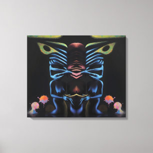 De Magische Tiki Canvas Afdruk