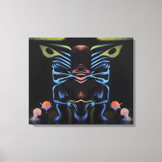 De Magische Tiki Canvas Afdruk (Voorkant)