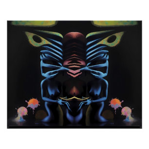 De magische Tiki Perfect Poster