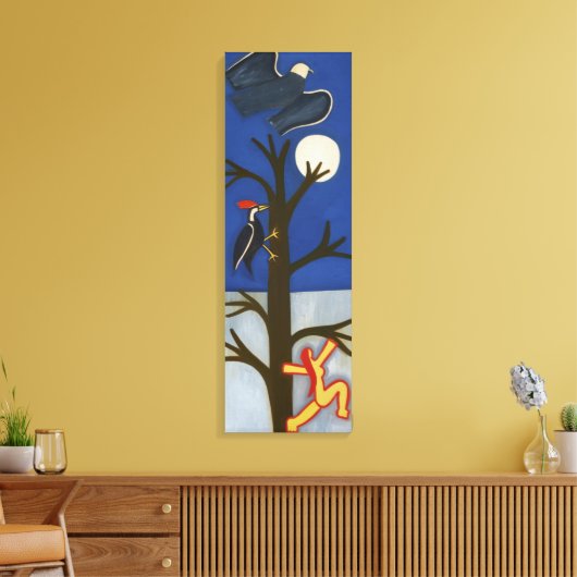 De Magische Top van 2006 Canvas Afdruk (Insitu (Woonkamer))