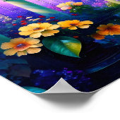 De magische tuin poster (Hoek)