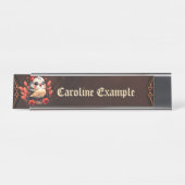 De magische vogel: een lied van kleuren. bureau naambordje (Voorkant)