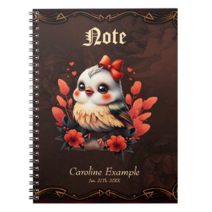 De magische vogel: een lied van kleuren. notitieboek