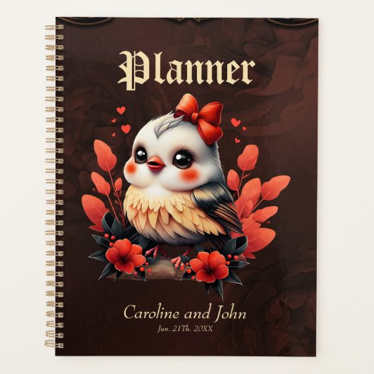 De magische vogel: een lied van kleuren. planner (Voorkant)