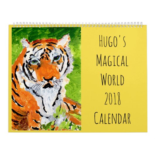 De Magische Wereld 2018 van Hugo Kalender (Hoes)