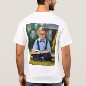 De magische wereld van de kleine lezer t-shirt (Achterkant)
