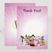 De Magische Wereld van Webkinz Bedankkaart (Voorkant / Achterkant)