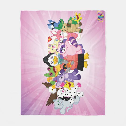 De Magische Wereld van Webkinz Fleece Deken (Voorkant)