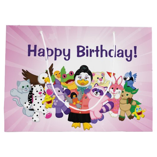 De Magische Wereld van Webkinz Groot Cadeauzakje (Achterkant)