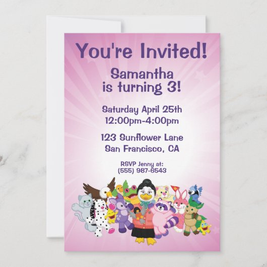 De Magische Wereld van Webkinz Kaart (Voorkant)