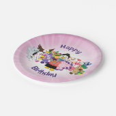 De Magische Wereld van Webkinz Papieren Bordje (Gekanteld)