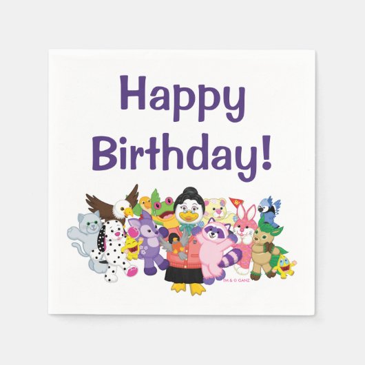 De Magische Wereld van Webkinz Servet (Voorkant)