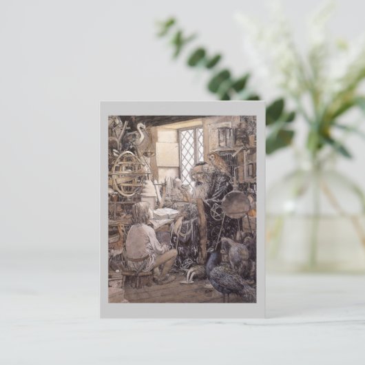 De Magische Winkel Briefkaart (Staand voorkant)