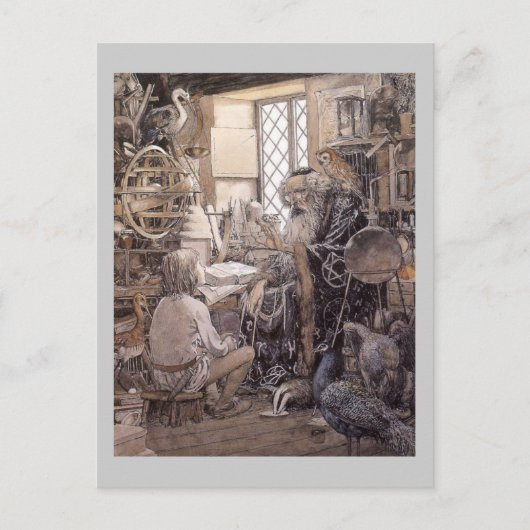 De Magische Winkel Briefkaart (Voorkant)