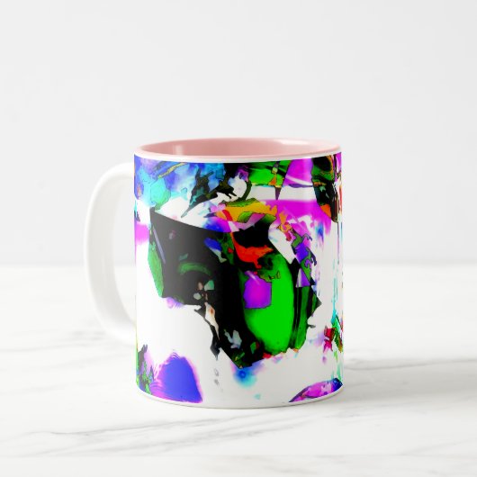 De magische witte Mok (Voorkant links)