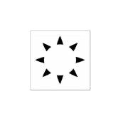 De Magische Zon Rubberstempel (Afrduk)