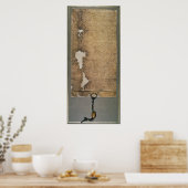 De Magna Carta van Vrijheden, derde versie Poster (Keuken)