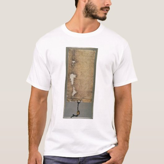 De Magna Carta van Vrijheden, derde versie T-shirt (Voorkant)