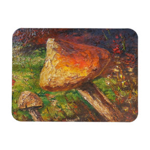 De Magneet Ann Hayes Painting Mushroom van de foto