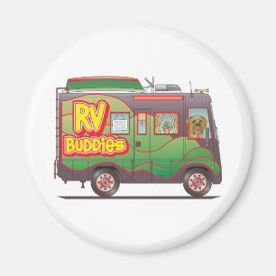 De Magneet van de Ijskast van de Vrienden van rv