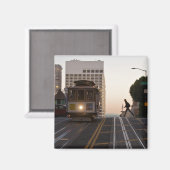 De Magneet van de kabelauto van San Francisco (Voorkant / Achterkant)
