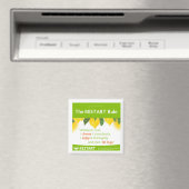 De magneet van de regel RESTART (Insitu (Vaatwasser))