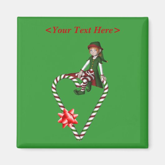 De Magneet van de Vakantie van Kerstmis van het Ha (Voorkant)