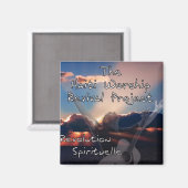 De magneet van het Haiti Worship Revival Project (Voorkant / Achterkant)